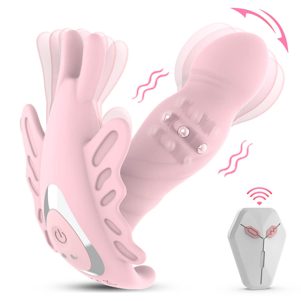 Wearable Butterfly Wriggling Vibrator