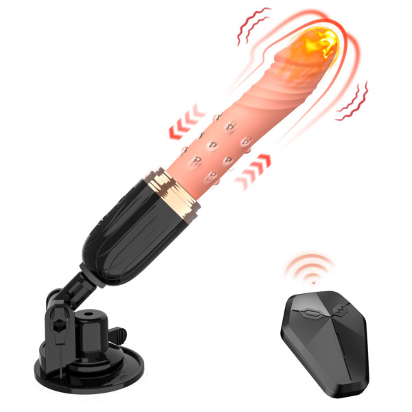 Thrusting Dildo Handy and Fun Sex Machine