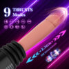 Sex Machine Automatic Thrusting Dildo