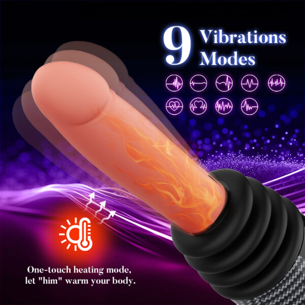 Sex Machine Automatic Thrusting Dildo
