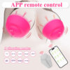 Remote & App Controlled Nipple-Shaped Vibrating Cup