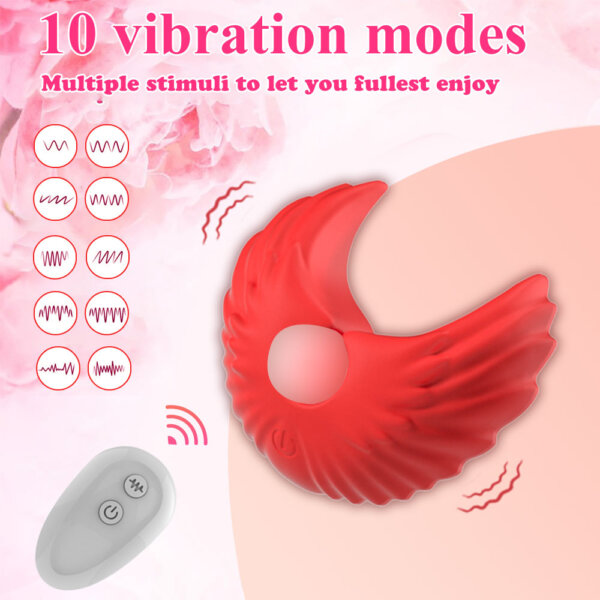 Angel Nipple Clamp Vibrator