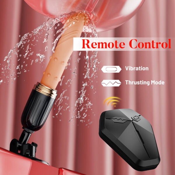 Thrusting Dildo Handy and Fun Sex Machine