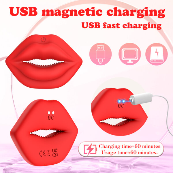 05 Non-adjustable Duck Face Vibrating Nipple Clamp