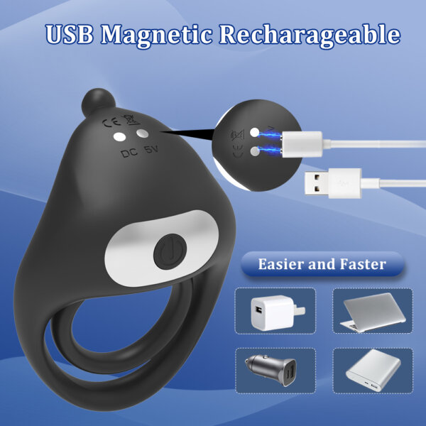 05-充电 Black Samurai Sperm Lock Ring