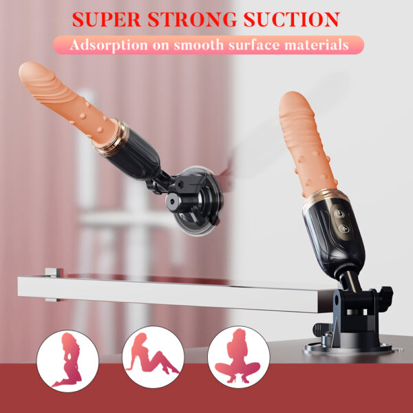 Thrusting Dildo Handy and Fun Sex Machine