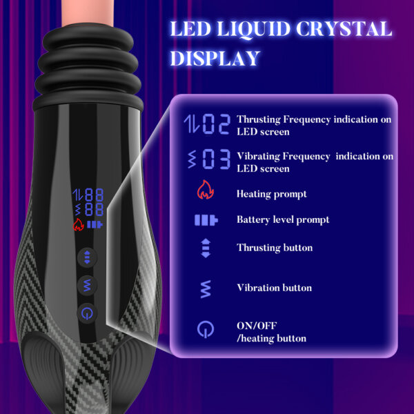 Sex Machine Automatic Thrusting Dildo
