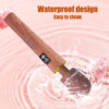 Powerful Wand Vibrator with Digtal Display and Wood Grain