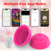 Remote & App Controlled Nipple-Shaped Vibrating Cup