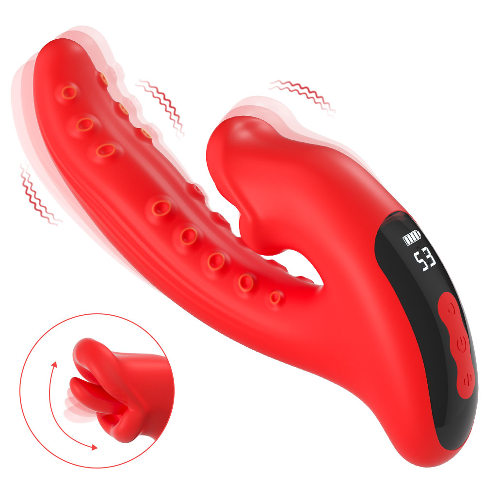 Tentacle Tongue Licking Vibrator