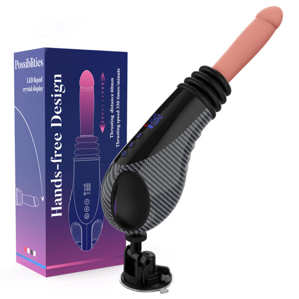 Sex Machine Automatic Thrusting Dildo