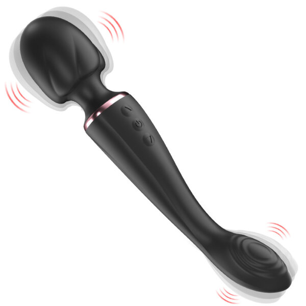 Dual Head Massage Wand Vibrator