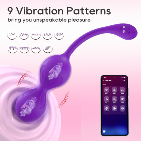 App Control Kegel Balls Vagina Tightening Balls