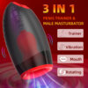 3 in 1 Penis Training Male Masturbator Cup