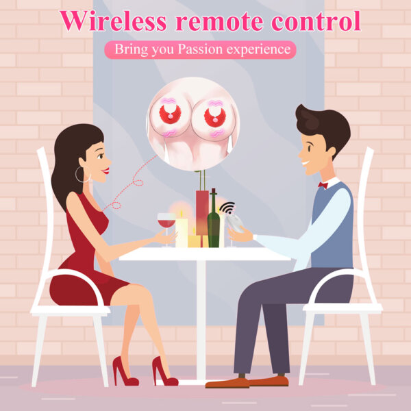 Angel Nipple Clamp Vibrator