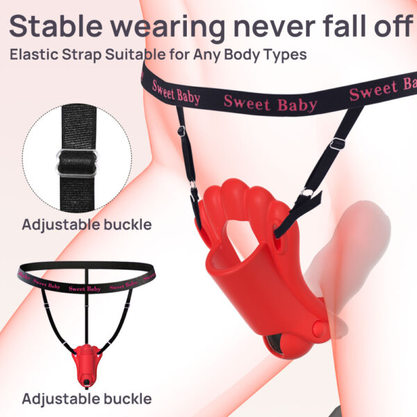 Scallop App & Remote Control Wearable G-spot Vibrator