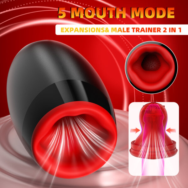 3 in 1 Penis Training Male Masturbator Cup