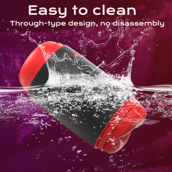 Double Entrance Manual Squeezable Male Masturbator