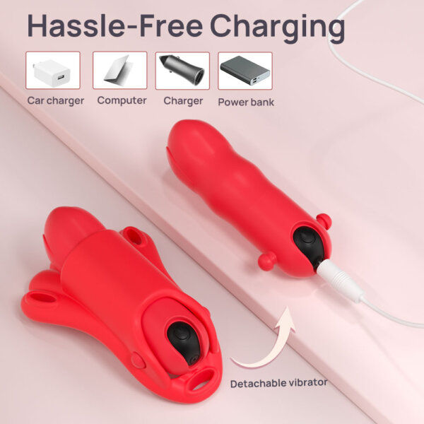 Scallop App & Remote Control Wearable G-spot Vibrator