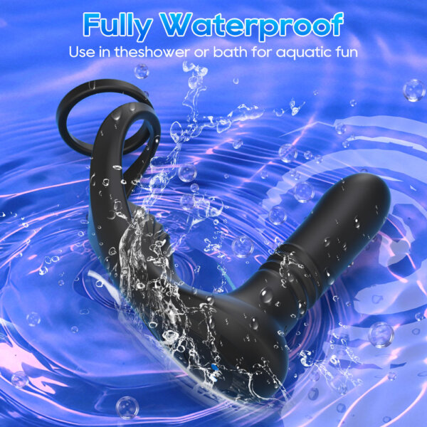 8 Double Ring Prostate Massager