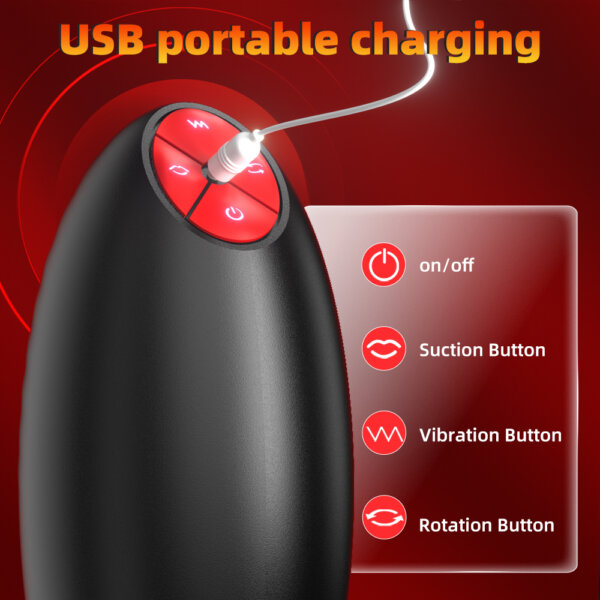 3 in 1 Penis Training Male Masturbator Cup