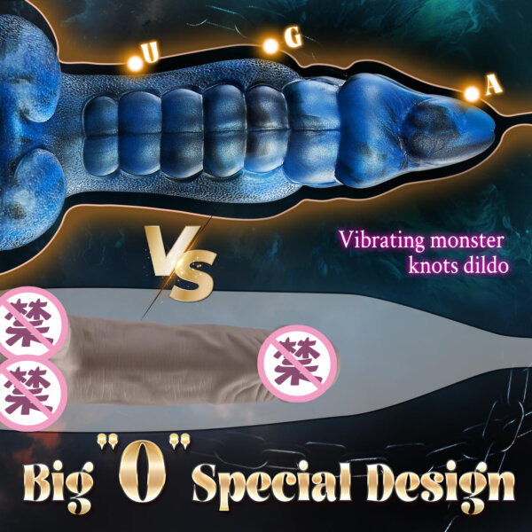 Monster Thrusting & Rotating G-spot Dildo