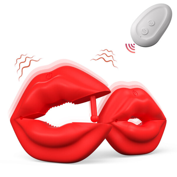 Adjustable Duck Face Vibrating Nipple Clamp