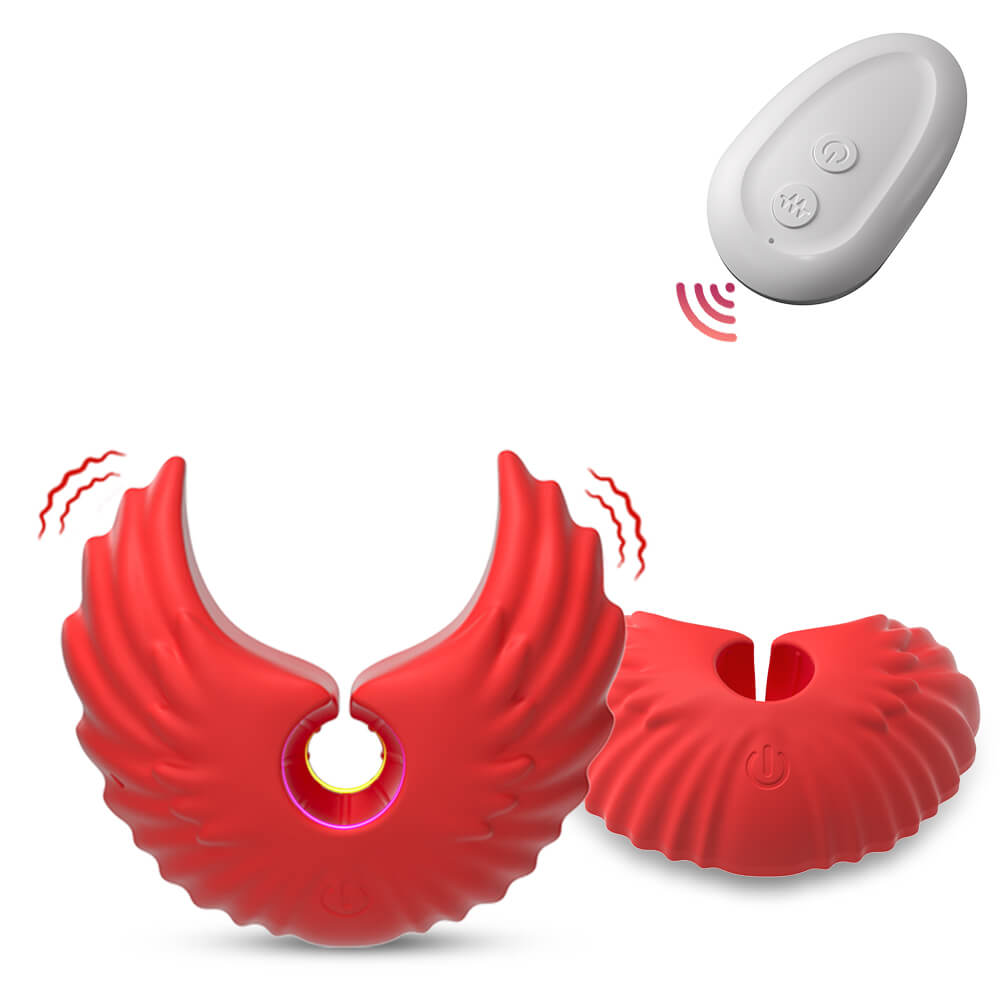 Angel Nipple Clamp Vibrator